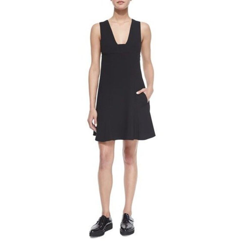 T by Alexander Wang Plunge-Neck  Dress Size 2 ‎ NWT